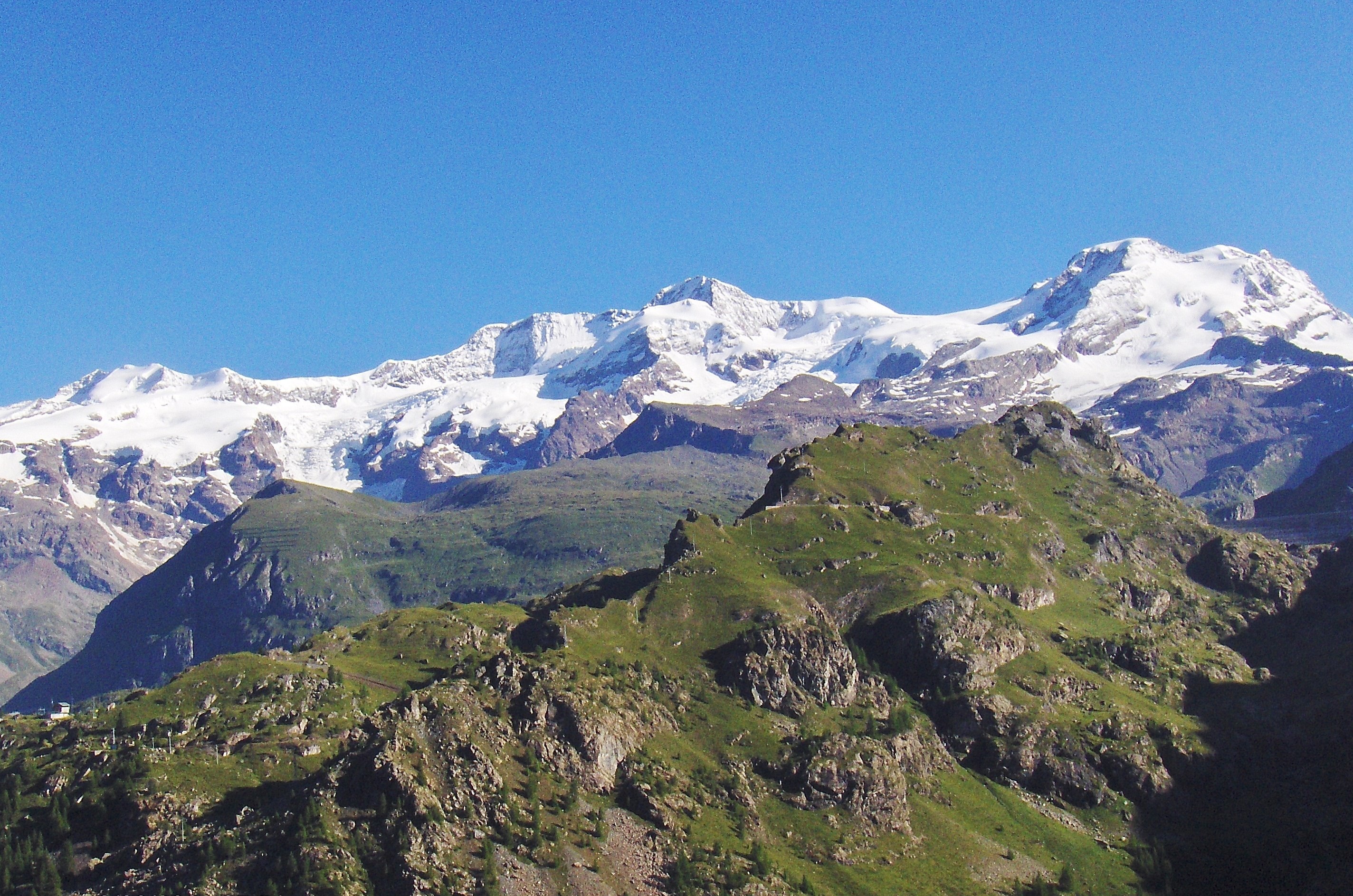 Vista sul Monte Rosa