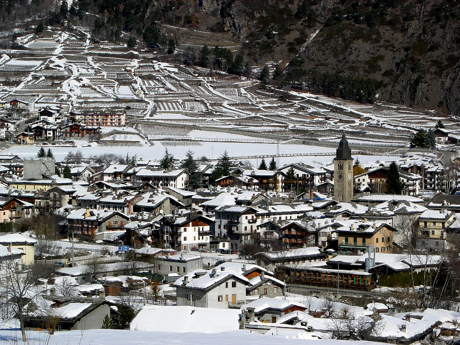 Morgex in winter