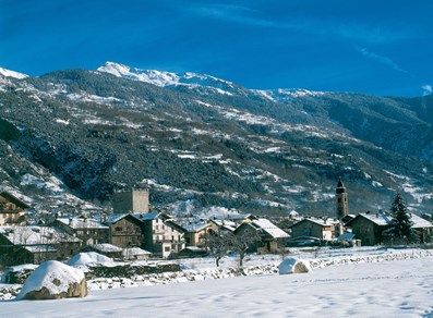 Panorama di Morgex