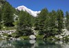 Vista dal lago di Arpy