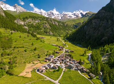 Panorama di Ollomont