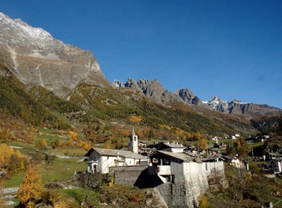 Panorama di Oyace