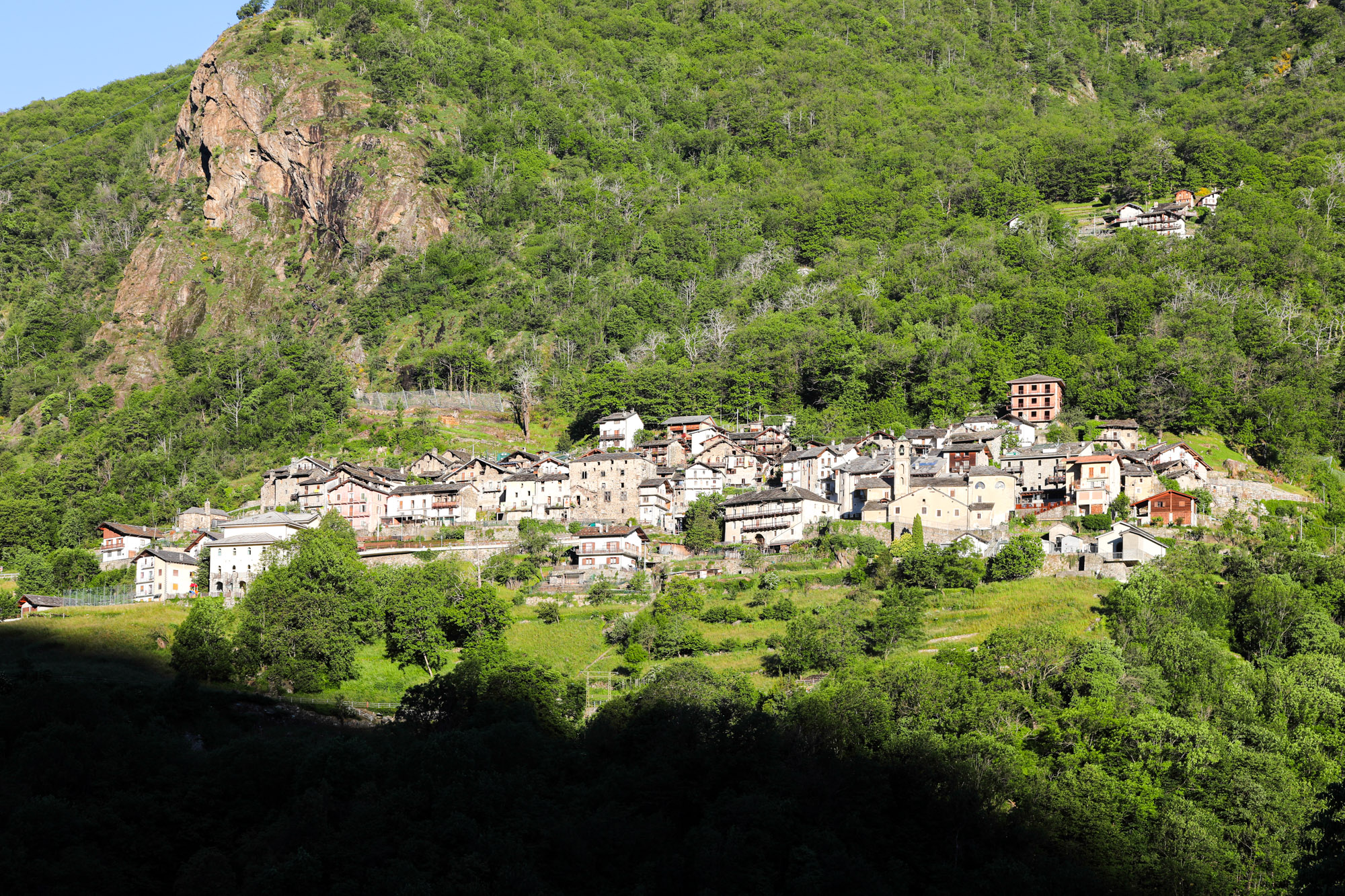 View over Perloz