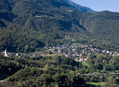 Panorama di Pontey