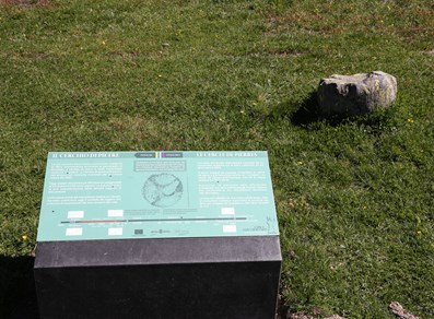 pannello esplicativo Cromlech
