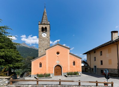 Église de Gignod - façade