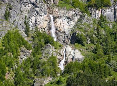 cascata di Barliard a Ollomont