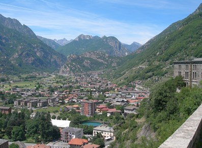 Panorama di Pont-Saint-Martin