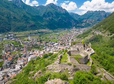 Rovine del castello di Pont-Saint-martin