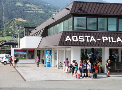 Telecabina Aosta-Pila