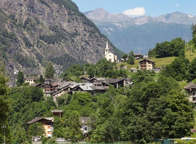 Panorama di Rhêmes-Saint-Georges