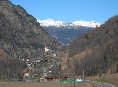 Panorama di Rhêmes-Saint-Georges