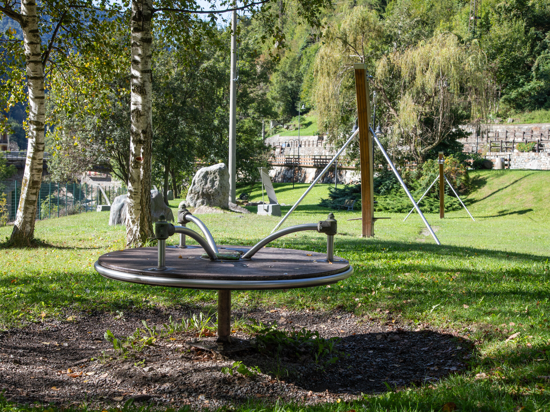 Giardino di rocce Le pietre del Lys - area gioco