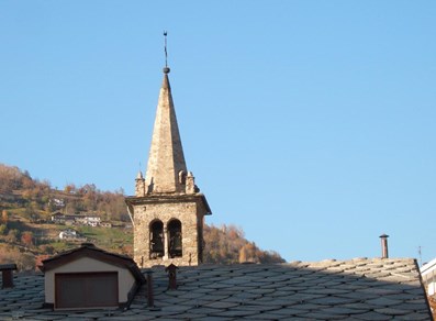 Campanile chiesa di Saint-Etienne - Aosta