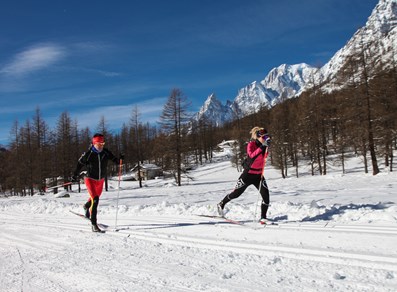 Sci di fondo Val Ferret