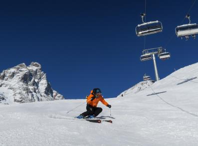 Estación de esquí Breuil - Cervinia Valtournenche Zermatt 