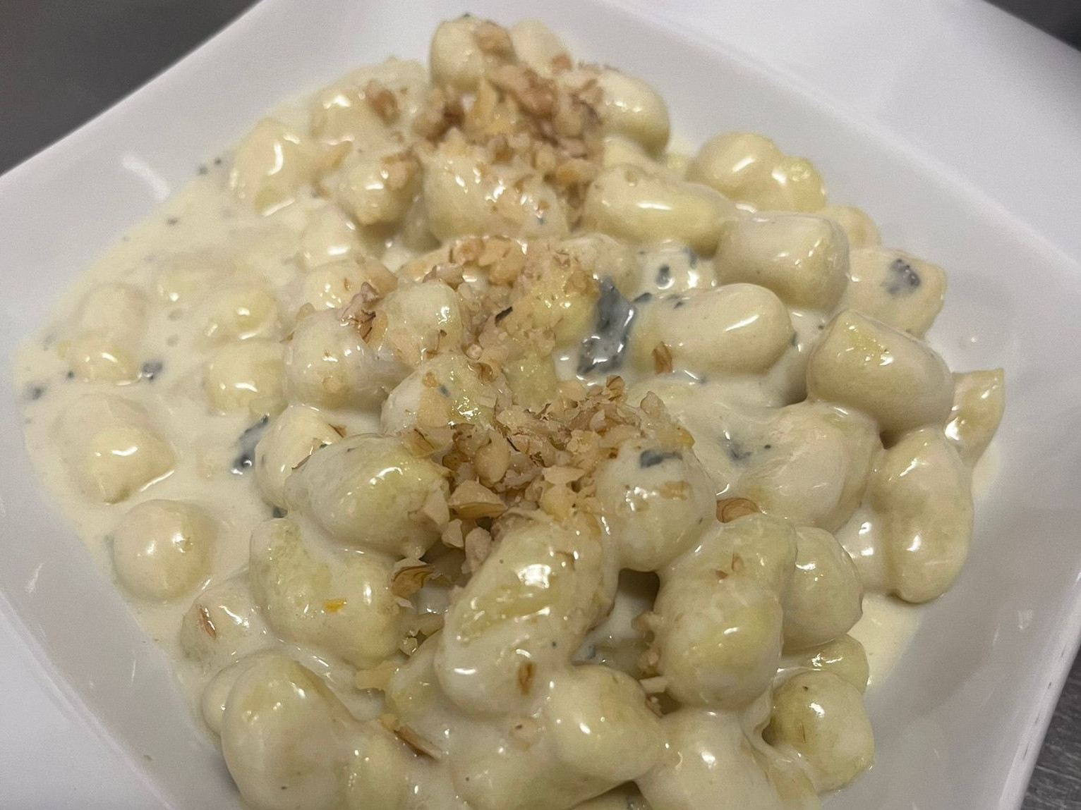 Gnocchi with Bleu d'Aoste cheese  by Pan et Vin