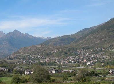 Panorama di Sarre