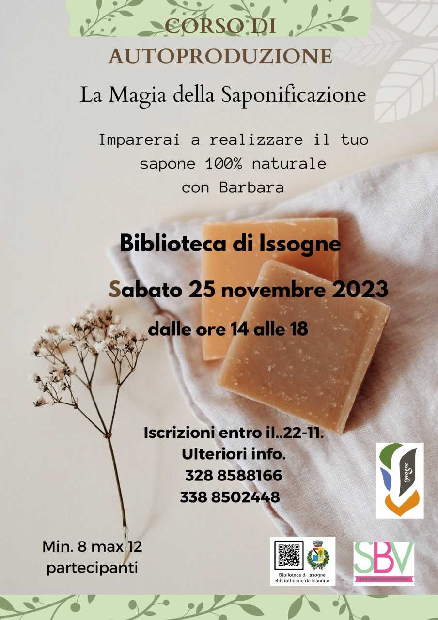 Corso per la produzione di saponi naturali