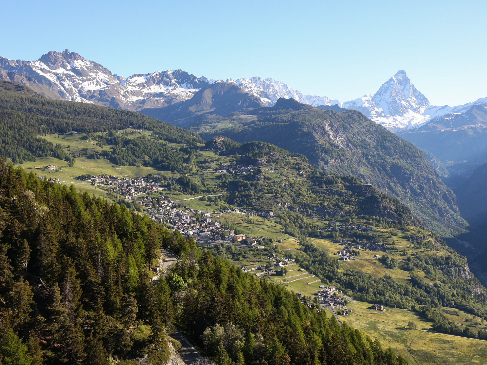 Panorama di Torgnon