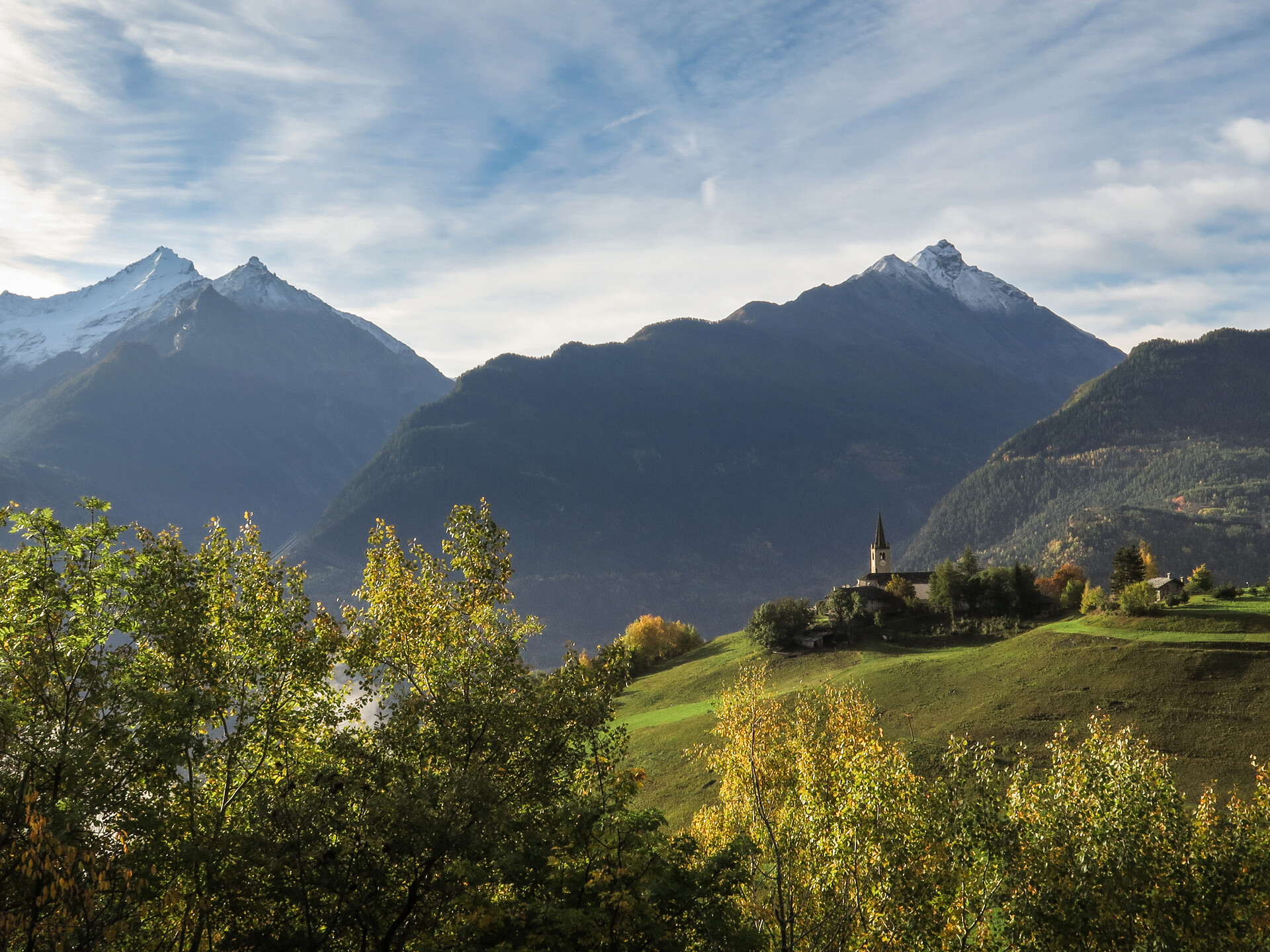 Panorama sur la Grivola e le Grand Nomenon