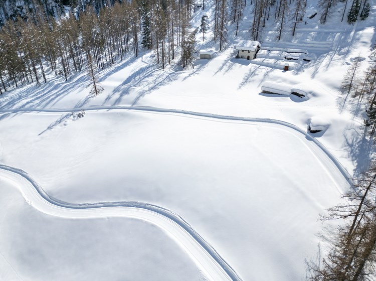 Champorcher cross-country skiing