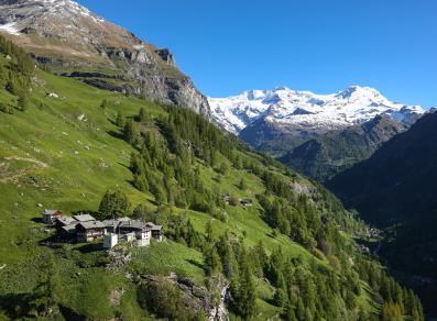 Alpenzu e il Monte Rosa