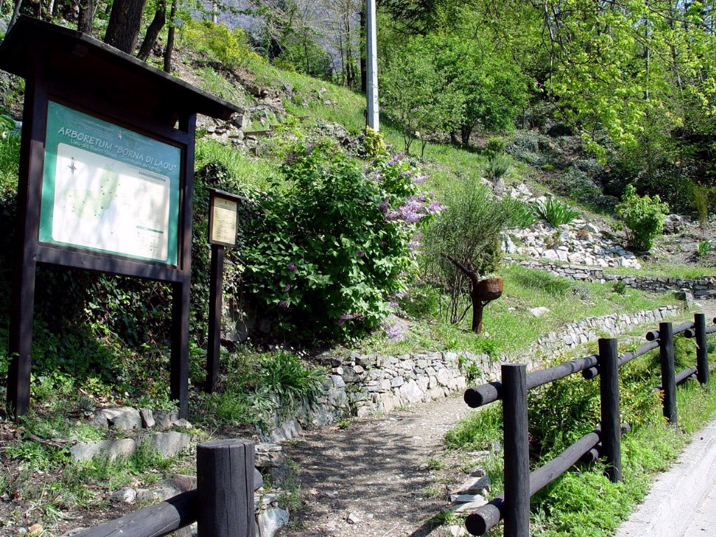 Arboretum "Borna di Laou" à Verrès
