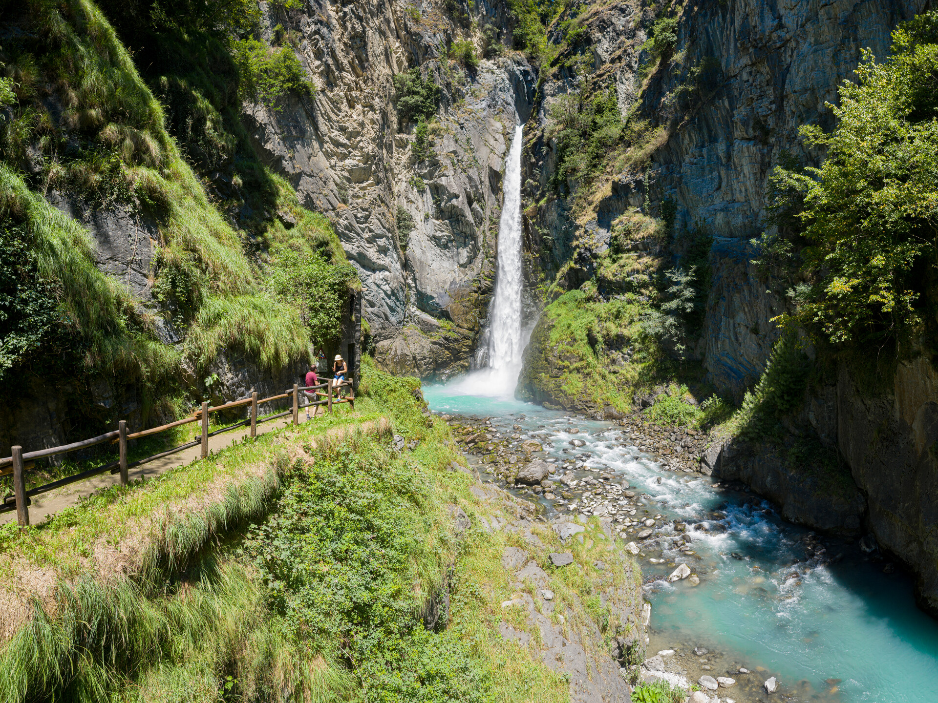Cascade de Isollaz