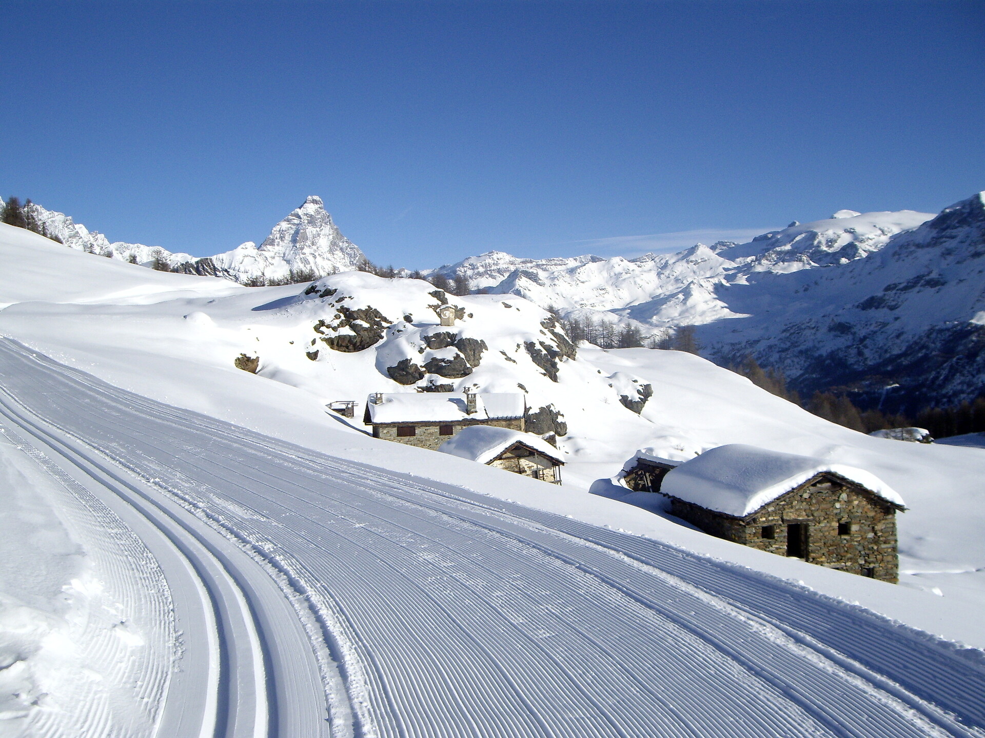 Piste di sci di fondo Torgnon