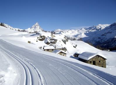 Pistes de ski de fond Torgnon