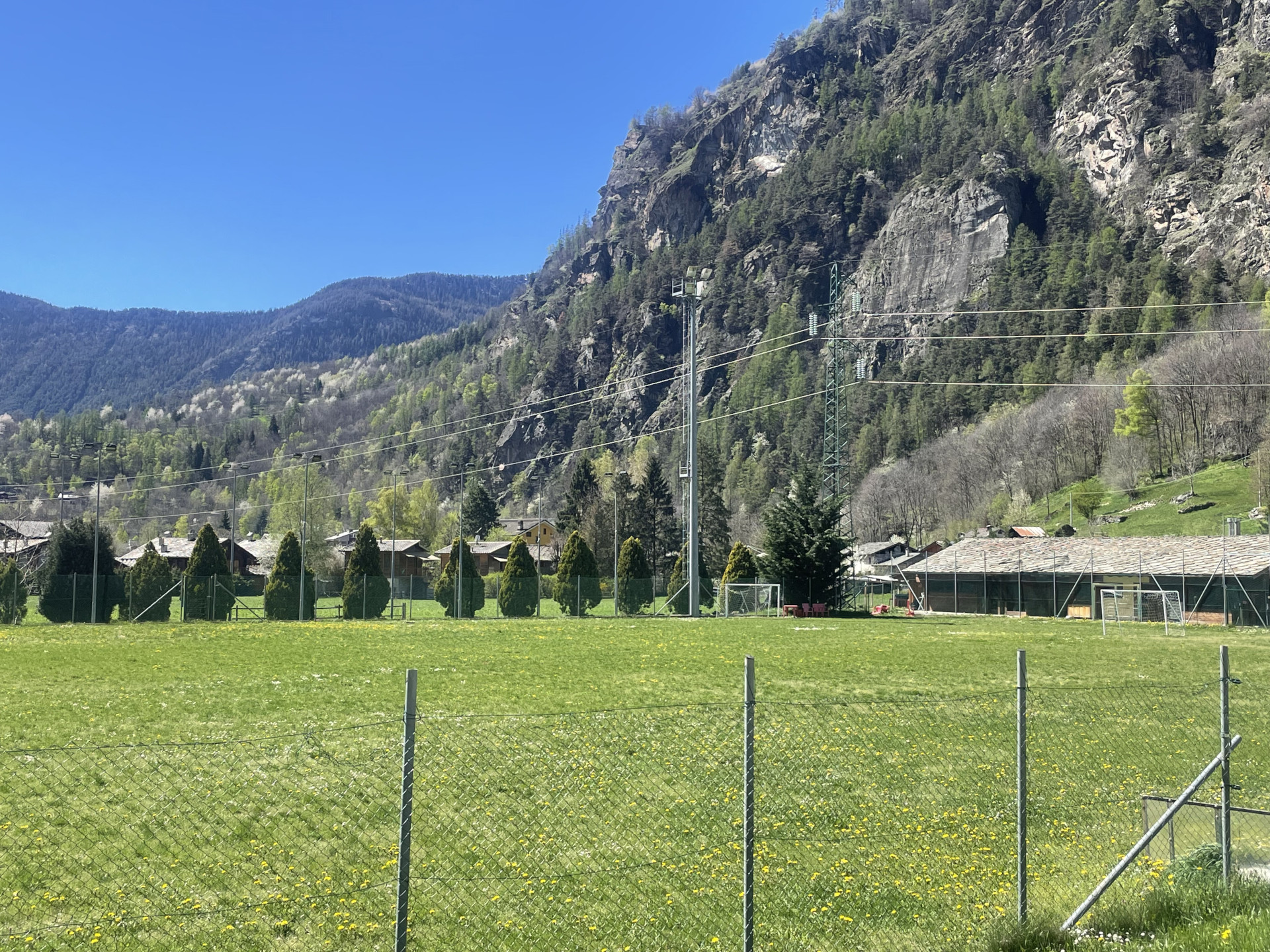 Football field
