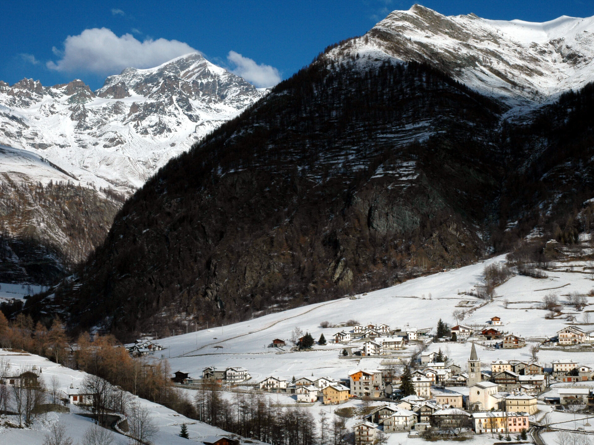 Ollomont en hiver