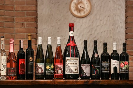 Bouteilles de vin