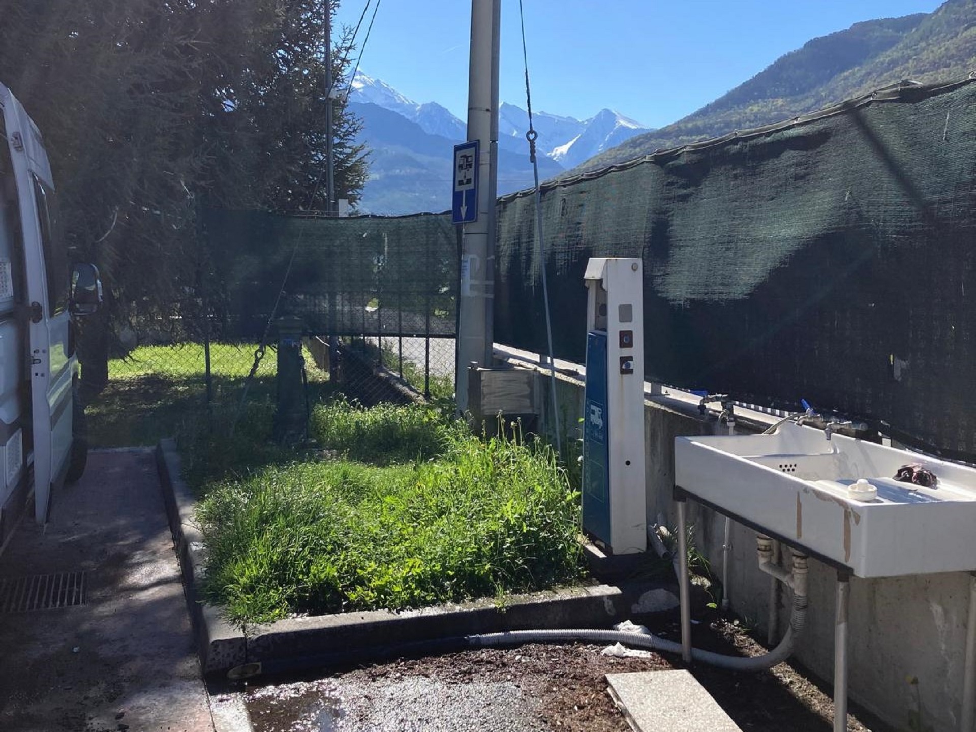 Wohnmobilstellplatz Perolles - Châtillon