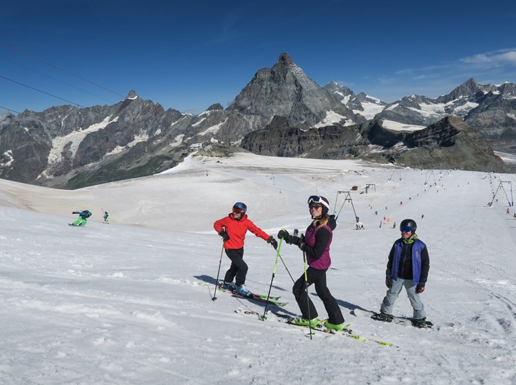 Ski d'été à Breuil Cervinia