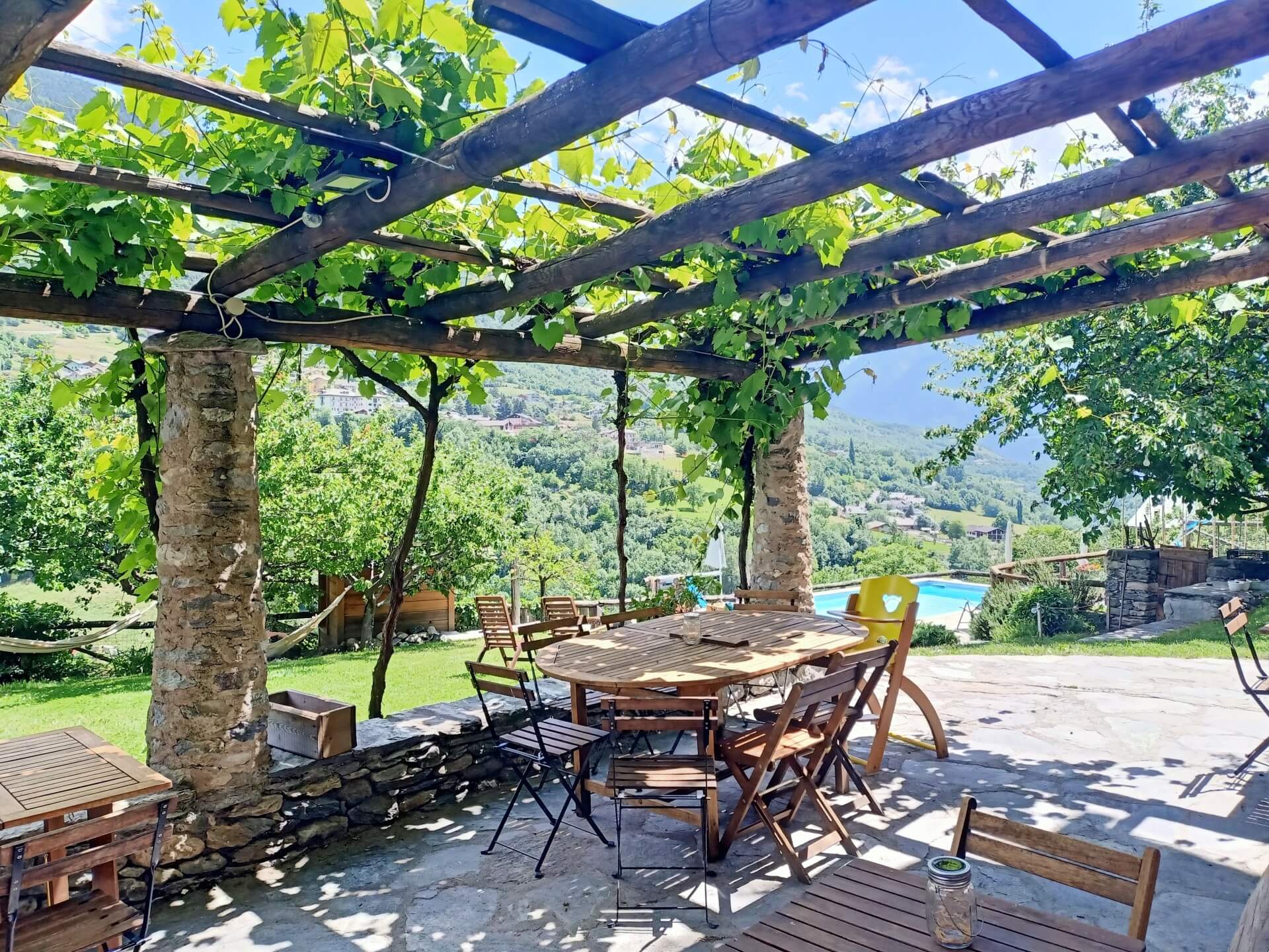the pergola