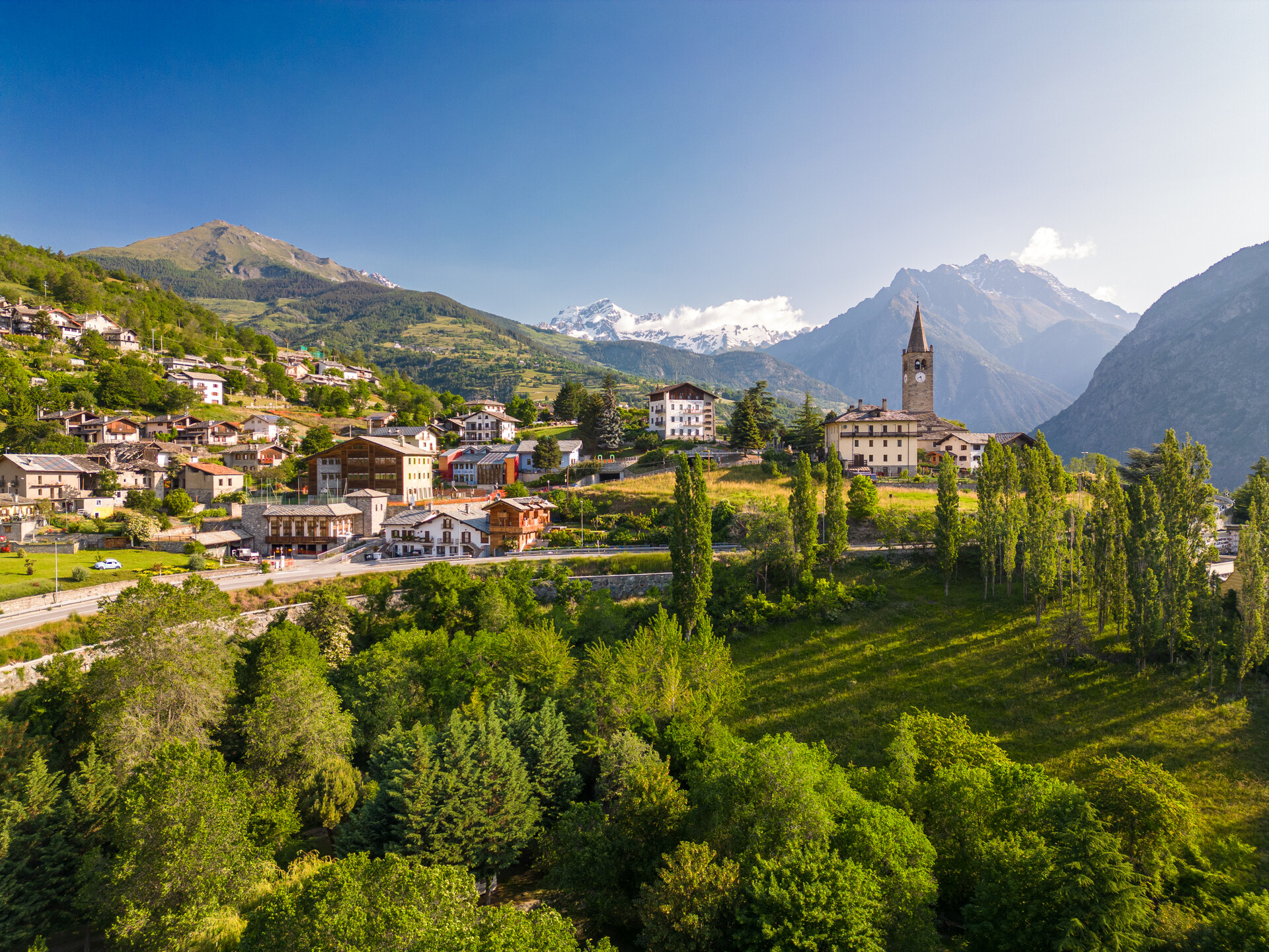 Panorama di Gignod - Été