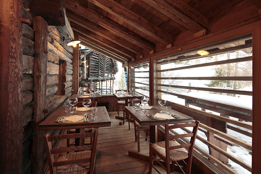 Dehors del ristorante