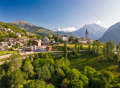 Panorama di Gignod