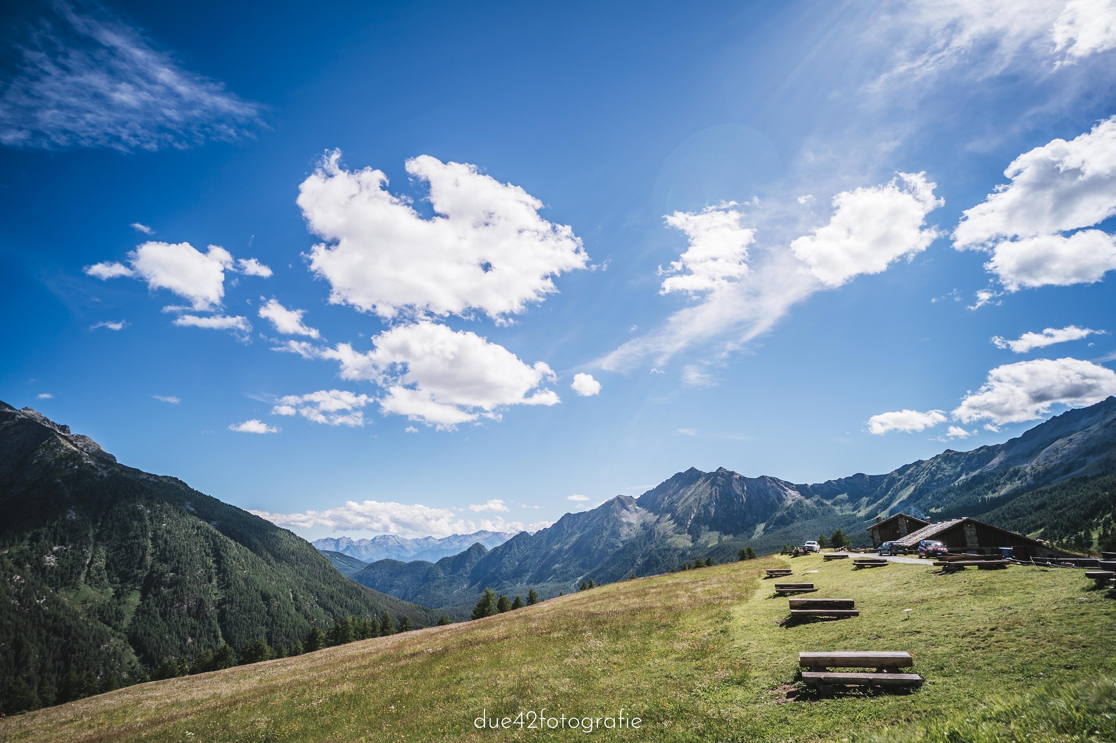 View from the farm