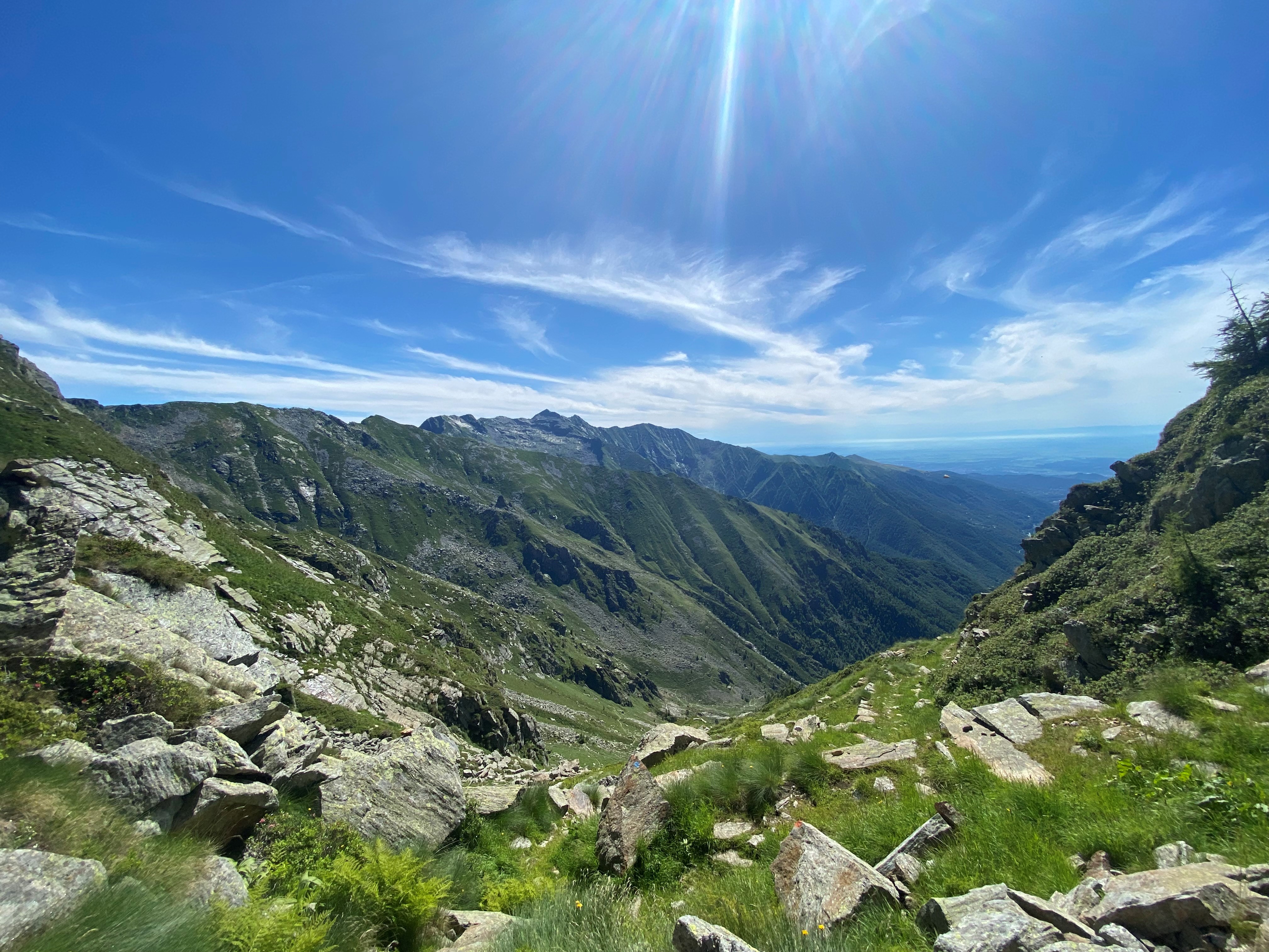 Vista desde el Paso de la Piccola Mologna