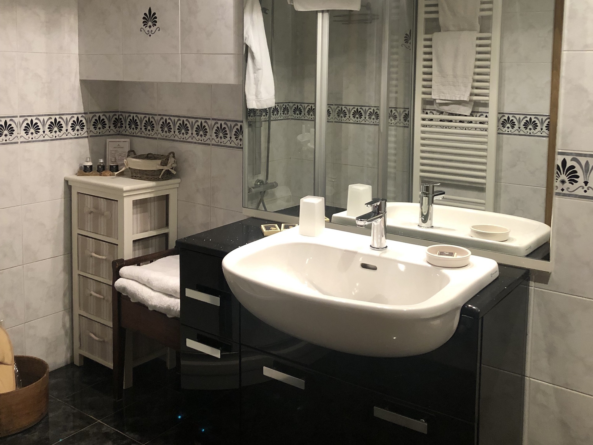 bagno camera Mont Blanc