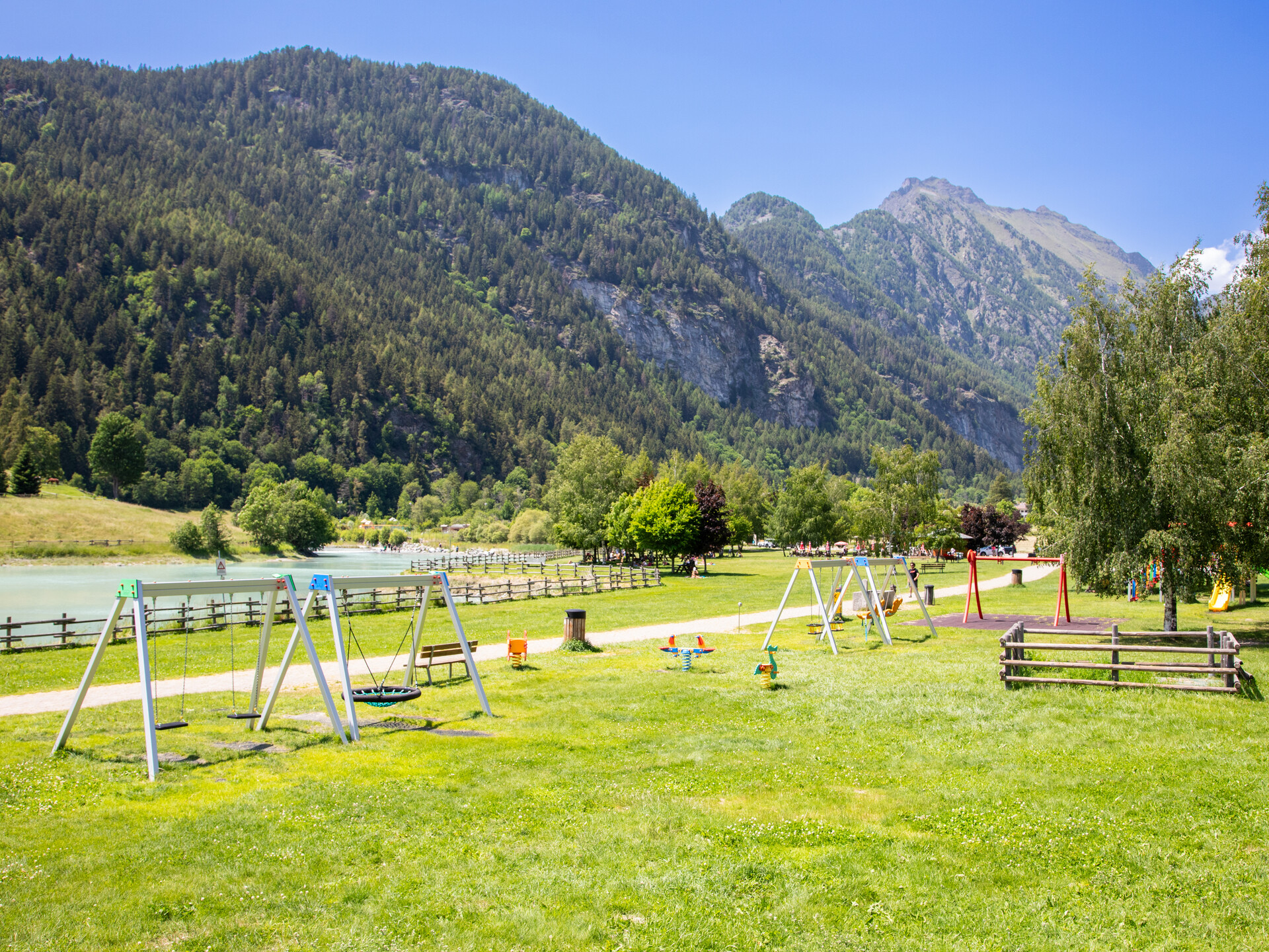 foto della zona del Laghetto