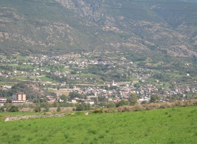 Panorama di Saint-Christophe