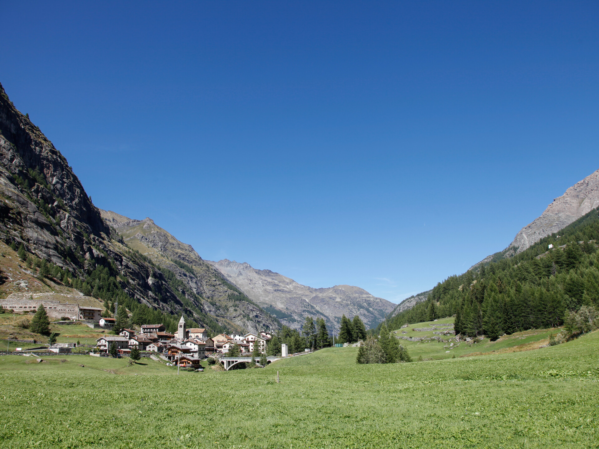 Vista di Valgrisenche - Estate