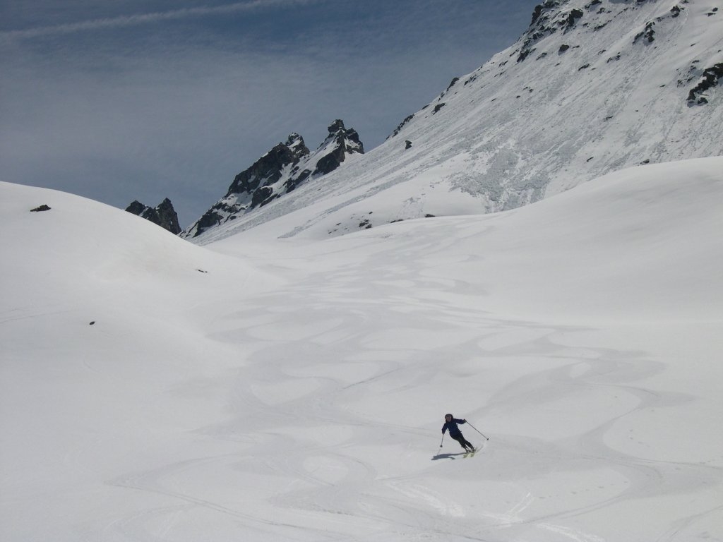 Scendendo dal Col Cussuna