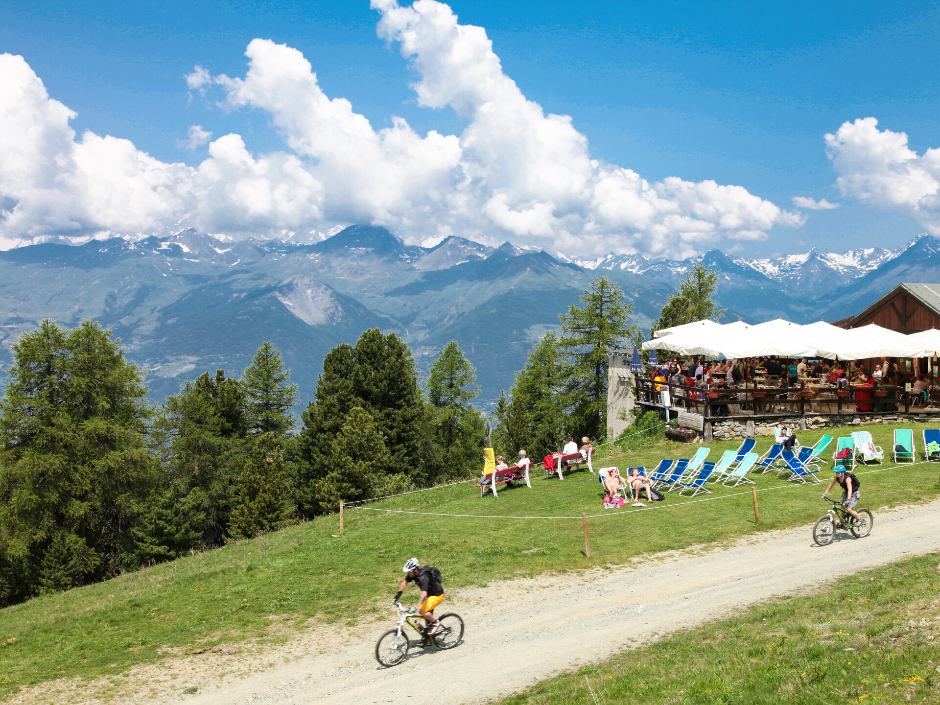 Bicicleta de montaña en Pila
