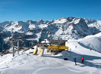 Chamois ski lift facilities