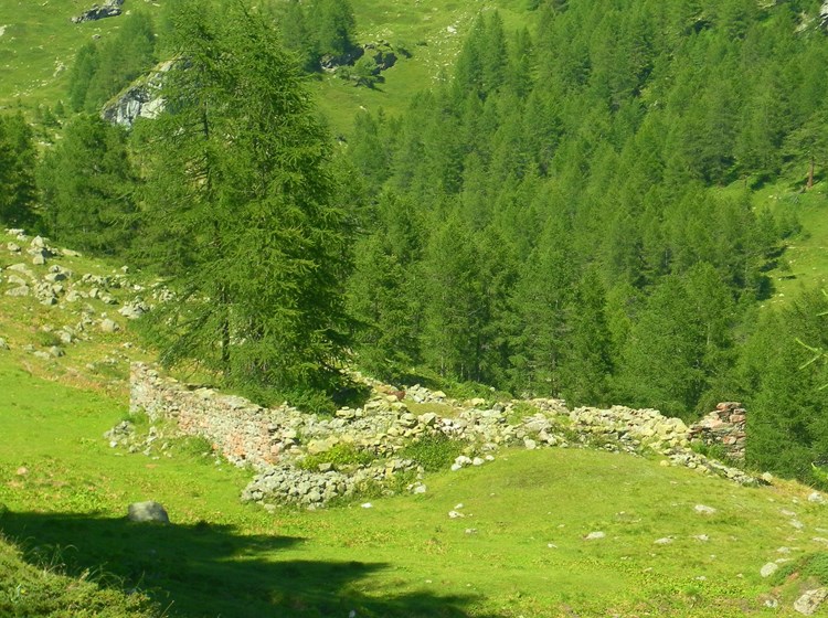Ruderi dell'ospizio di Chavacour